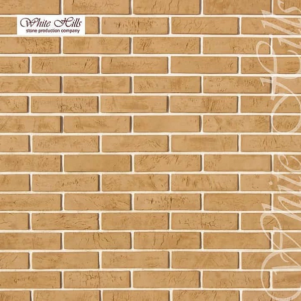 352-10 White Hills Облицовочный кирпич «Терамо брик» (Teramo brick),  плоскостной.