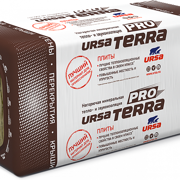Утеплитель URSA Terra 34 PN PRO (8)1000-610-50