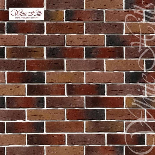 378-70 White Hills Кирпич «Сити Брик» (Сity brick), красный, плоскостной.