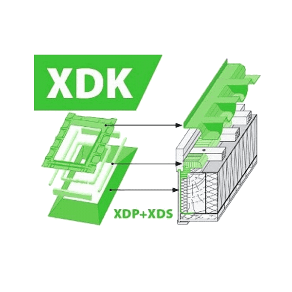 FAKRO Комплект изоляционных окладов XDK  55*  98