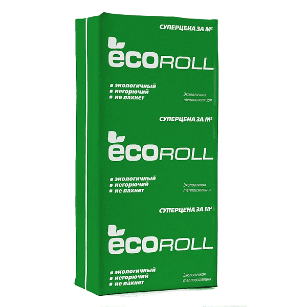 Утеплитель Ecoroll TS 040 плита 1230x610x50 мм 16 плит