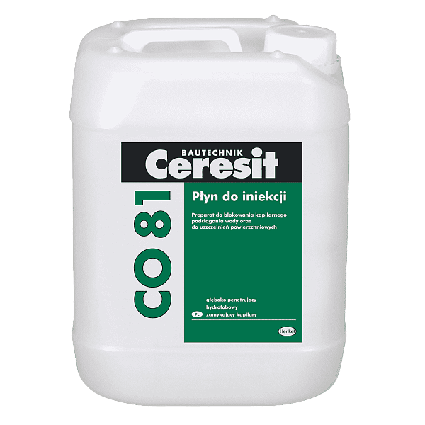 Средство для блокирования капиллярной влаги Ceresit CО 81 30 кг